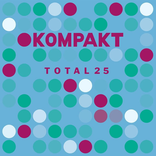 the album cover for Kompakt Total 25 / Various - Kompakt Total 25 / Various