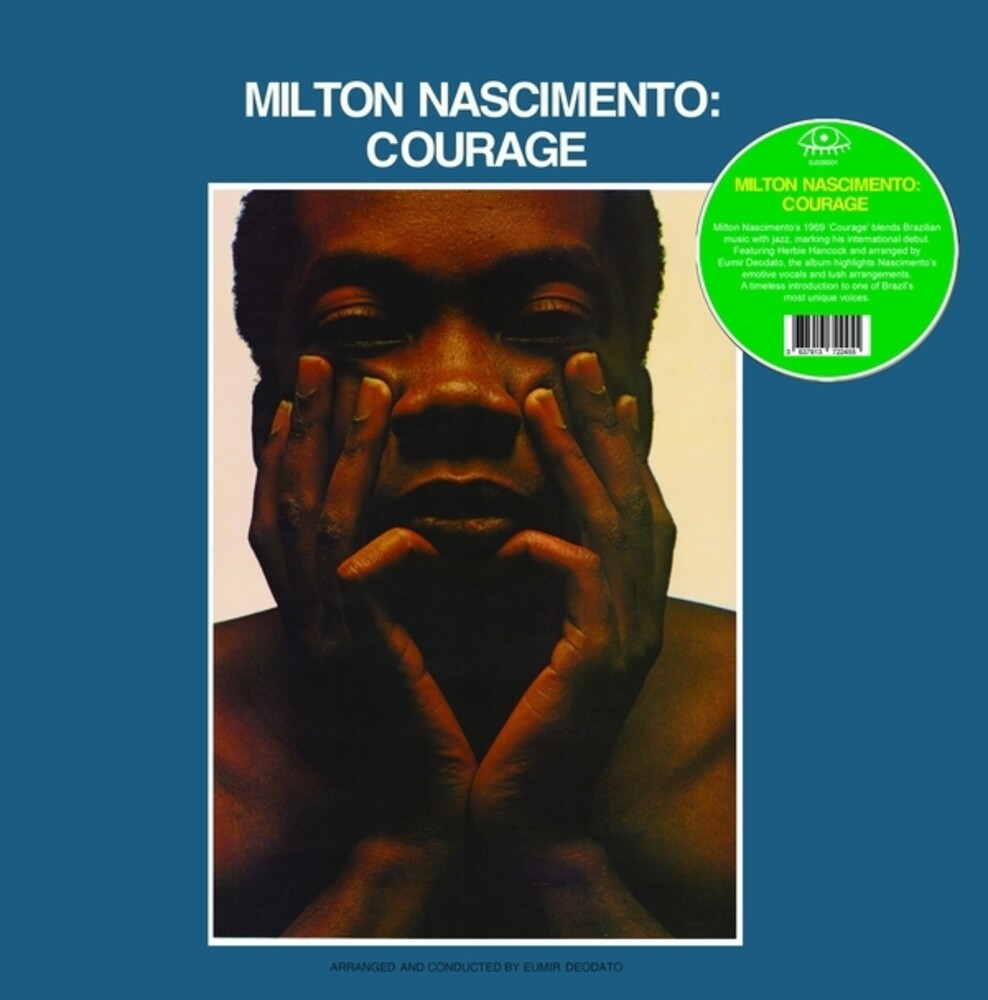 the album cover for Milton Nascimento - Courage