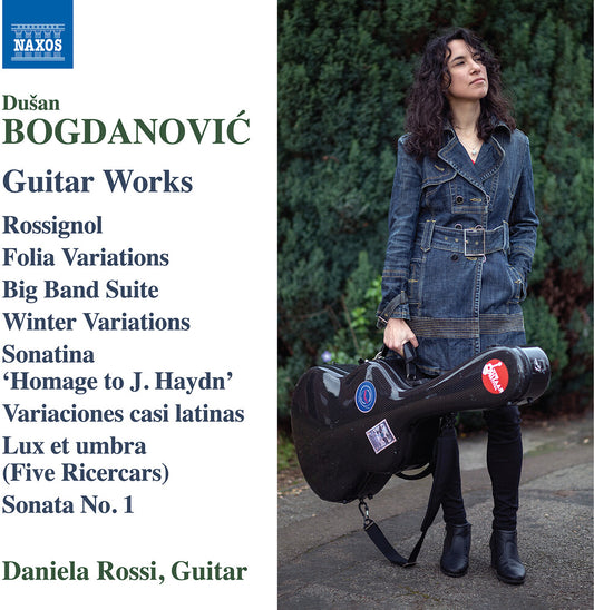 Pre-Order: Daniela Rossi - Bogdanovic: Guitar Works [CD]