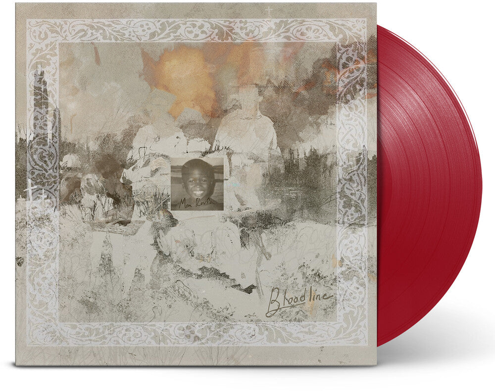 the album cover for Mon Rovia - Bloodline - Red [Colored Vinyl] (Ofgv) (Red)