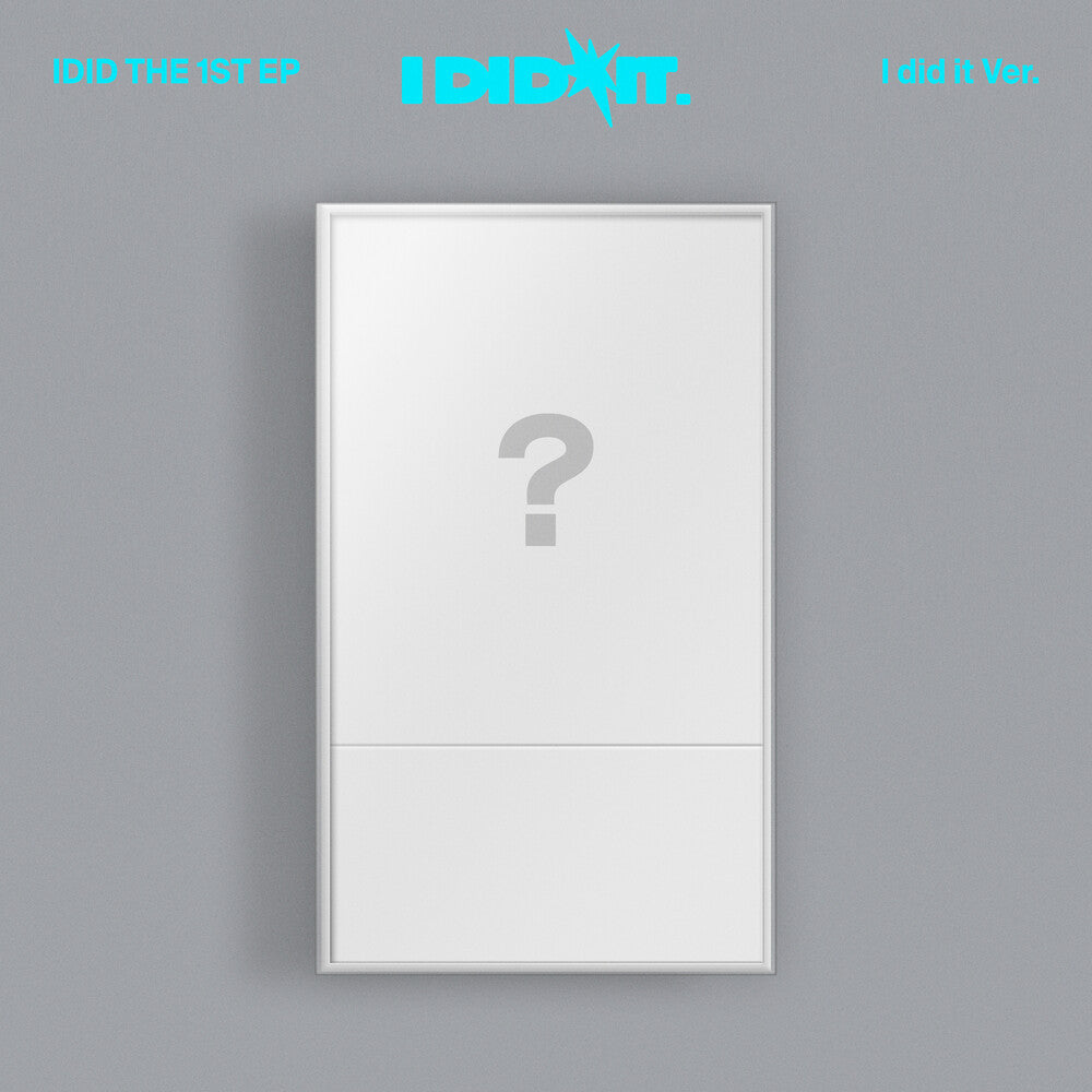 the album cover for Idid - The 1st Ep [I Did It.] ['I Did It.' Ver.]