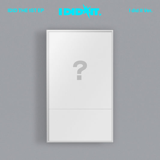 the album cover for Idid - The 1st Ep [I Did It.] ['I Did It.' Ver.]
