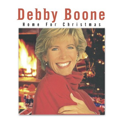 the album cover for Debby Boone - Home for Christmas