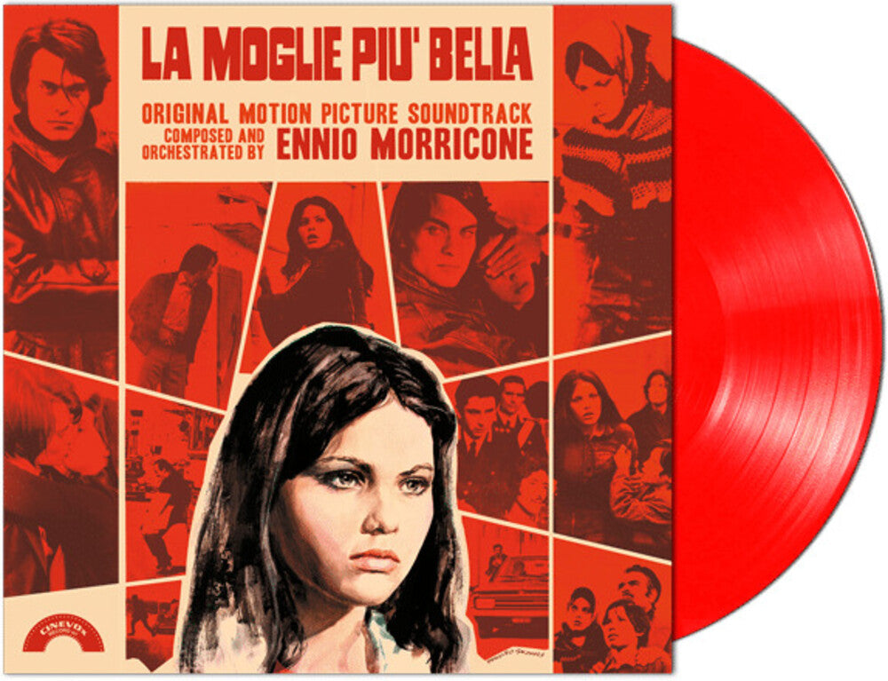 the album cover for Ennio Morricone  (Colv) (Ltd) (Ofgv) (Red) (Ita) - La Moglie Piu Bella - O.S.T. [Colored Vinyl] [Limited Edition] (Ofgv)