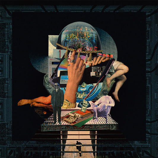 the album cover for Napoleon Da Legend & Dub Sonata - Soul vs. Math [Blue Marble Vinyl]