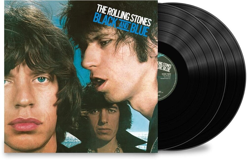 the album cover for The Rolling Stones - Black and Blue -  [Deluxe 180g 2 LP]