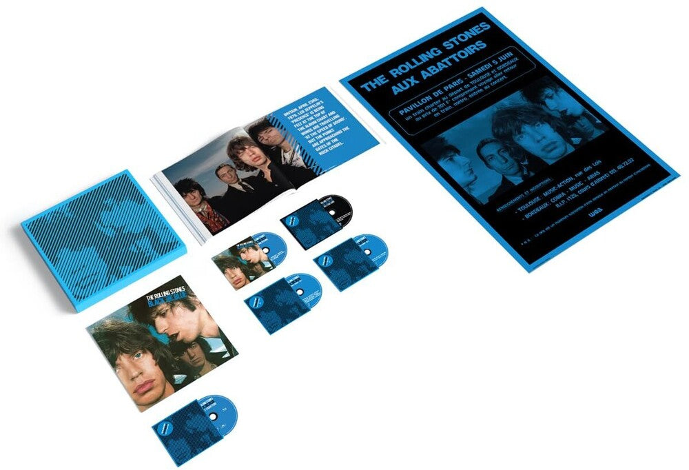 the album cover for The Rolling Stones - Black and Blue -  [Super Deluxe 4 CD/Blu-ray]