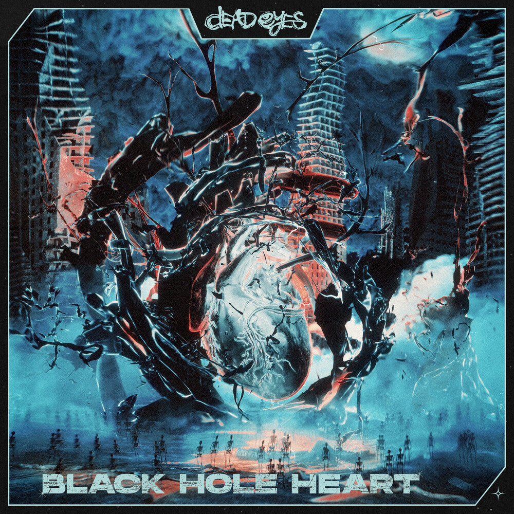 the album cover for Dead Eyes - Black Hole Heart [Colored Vinyl] (Red) (Wht)
