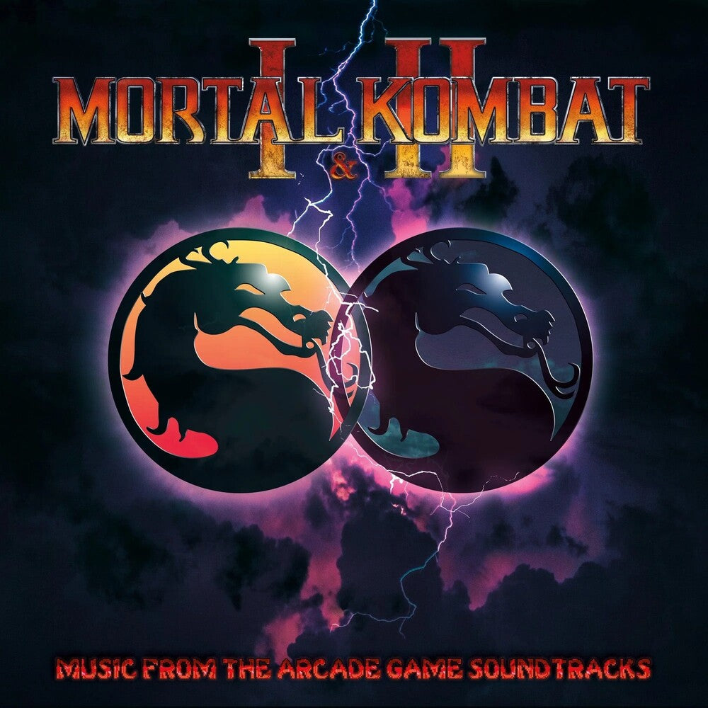 the album cover for Dan Forden  (Colv) (Ltd) - Mortal Kombat 1 & 2 - O.S.T. [Colored Vinyl] [Limited Edition]