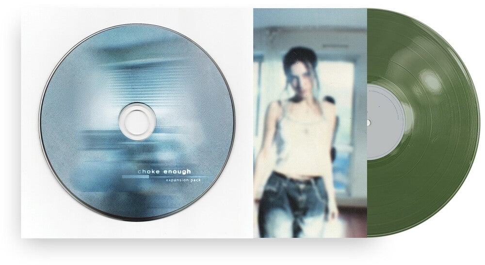 the album cover for Oklou - Choke Enough Expansion Pack [Indie Exclusive Opaque Olive Green Vinyl]