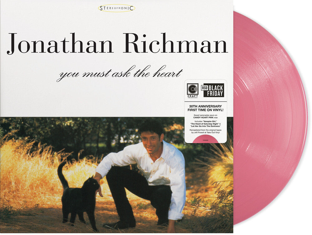the album cover for Jonathan Richman - You Must Ask The Heart [RSD Black Friday 2025]