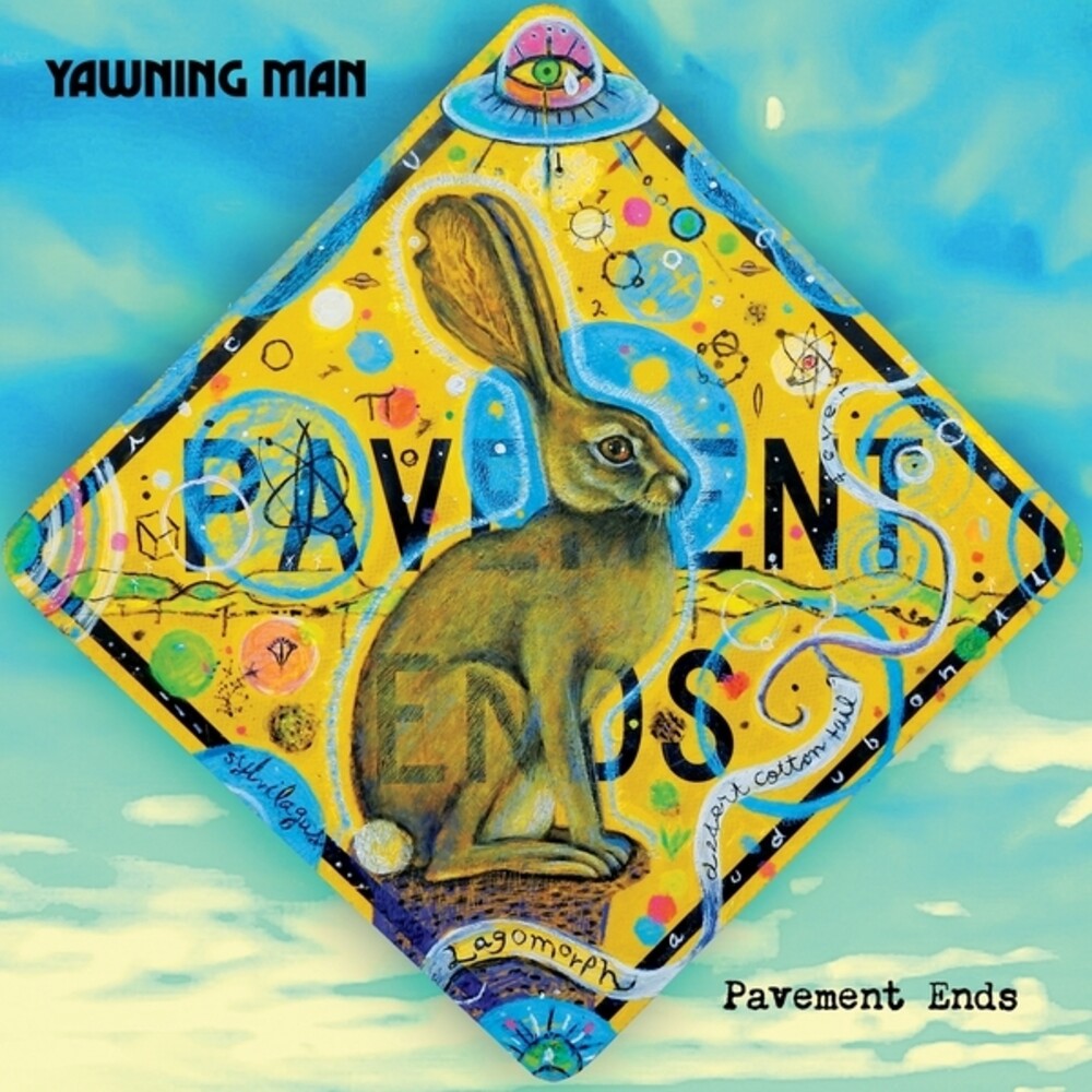 the album cover for Yawning Man - Pavement Ends [Colored Vinyl] [Limited Edition] (Org)