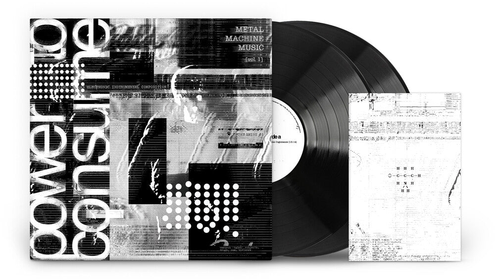 the album cover for Various Artists - Metal Machine Music: Power To Consume (Vol. 1) [RSD Black Friday 2025]