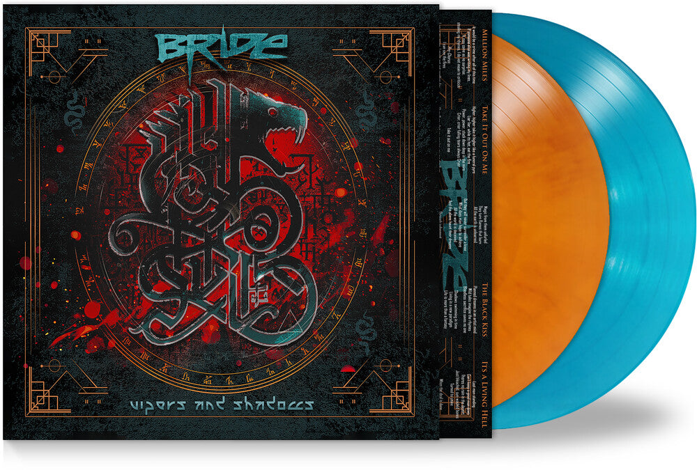 the album cover for Bride - Vipers & Shadows [Colored Vinyl] [Limited Edition]