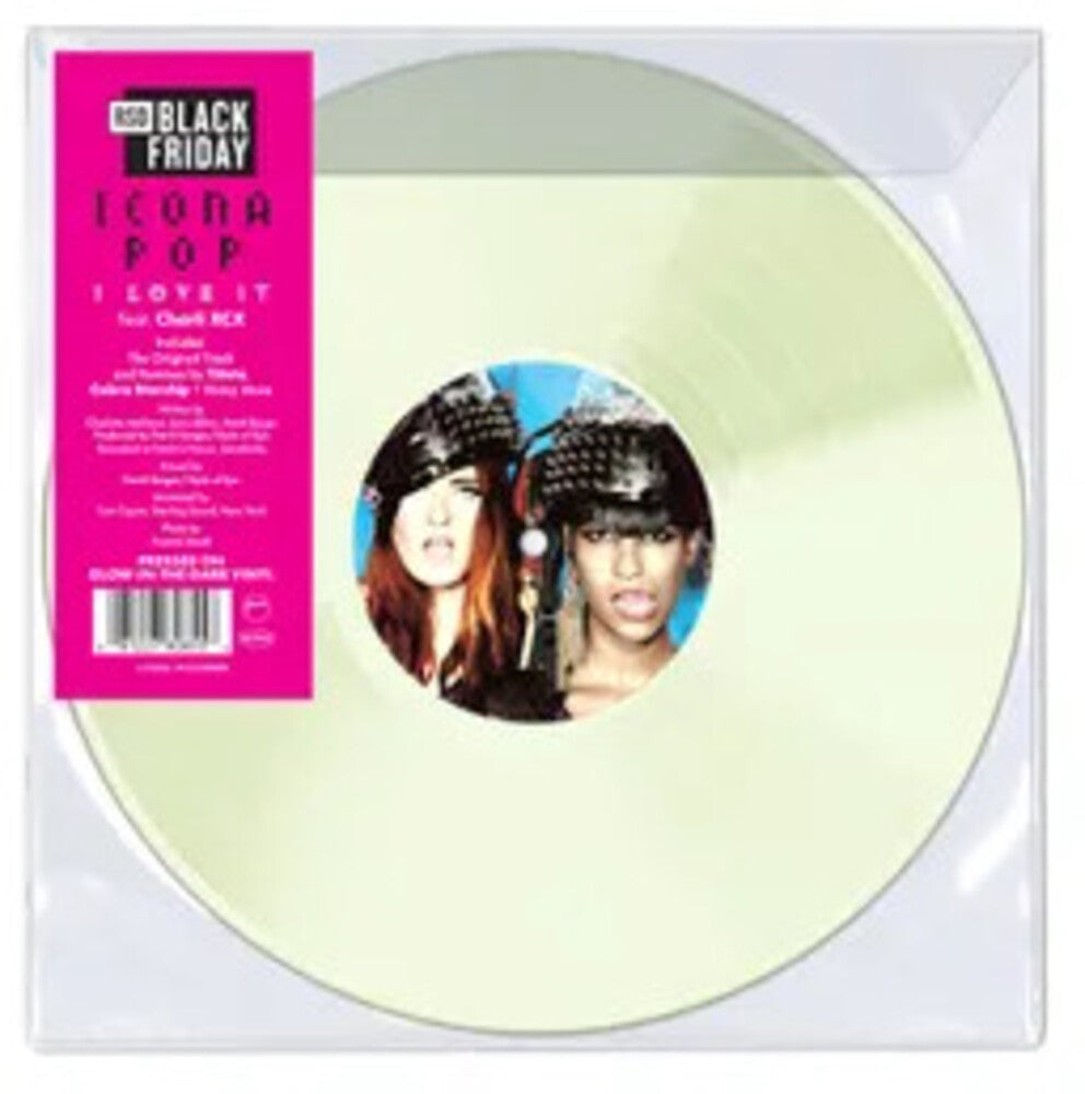 the album cover for Icona Pop ( Charli Xcx ) - I Love It [RSD Black Friday 2025]