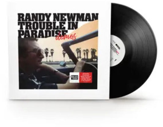 the album cover for Randy Newman - Trouble In Paradise: Demos [RSD Black Friday 2025]
