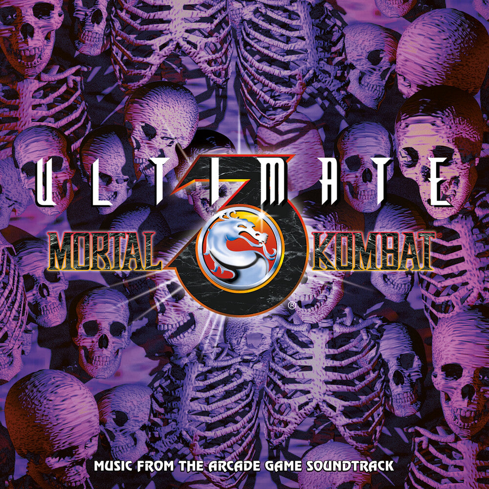 the album cover for Dan Forden  (Colv) (Gate) (Ltd) - Ultimate Mortal Kombat 3 - O.S.T. [Colored Vinyl] (Gate)