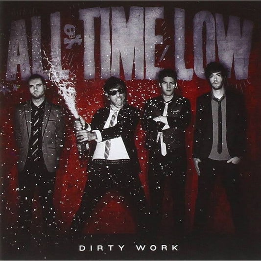 the album cover for All Time Low - Dirty Work [Colored Vinyl] (Spla)