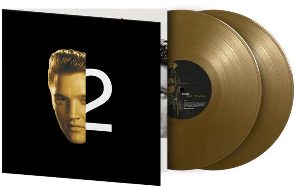 the album cover for Elvis Presley - 2nd To None [180g Gold Vinyl]