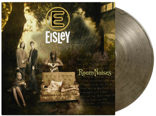 the album cover for Eisley - Room Noises [Crystal Clear & Black Marble 180 Gram Vinyl]
