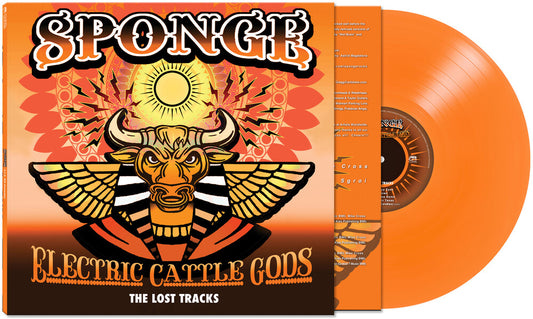 the album cover for Sponge - Electric Cattle Gods - The Lost Tracks
