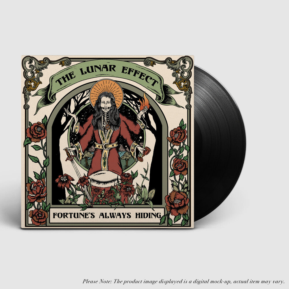 the album cover for Lunar Effect - Fortune's Always Hiding