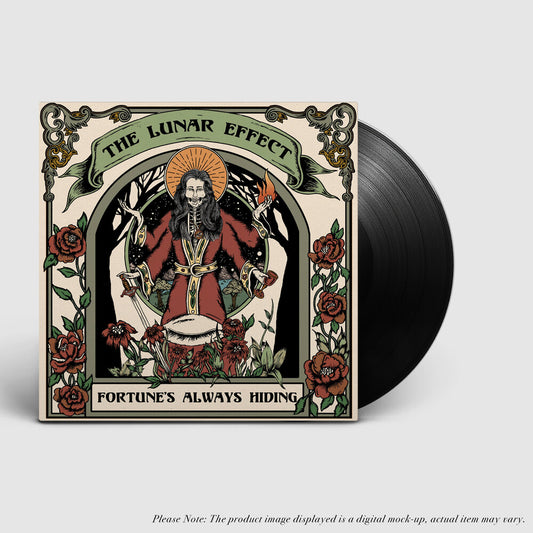the album cover for Lunar Effect - Fortune's Always Hiding