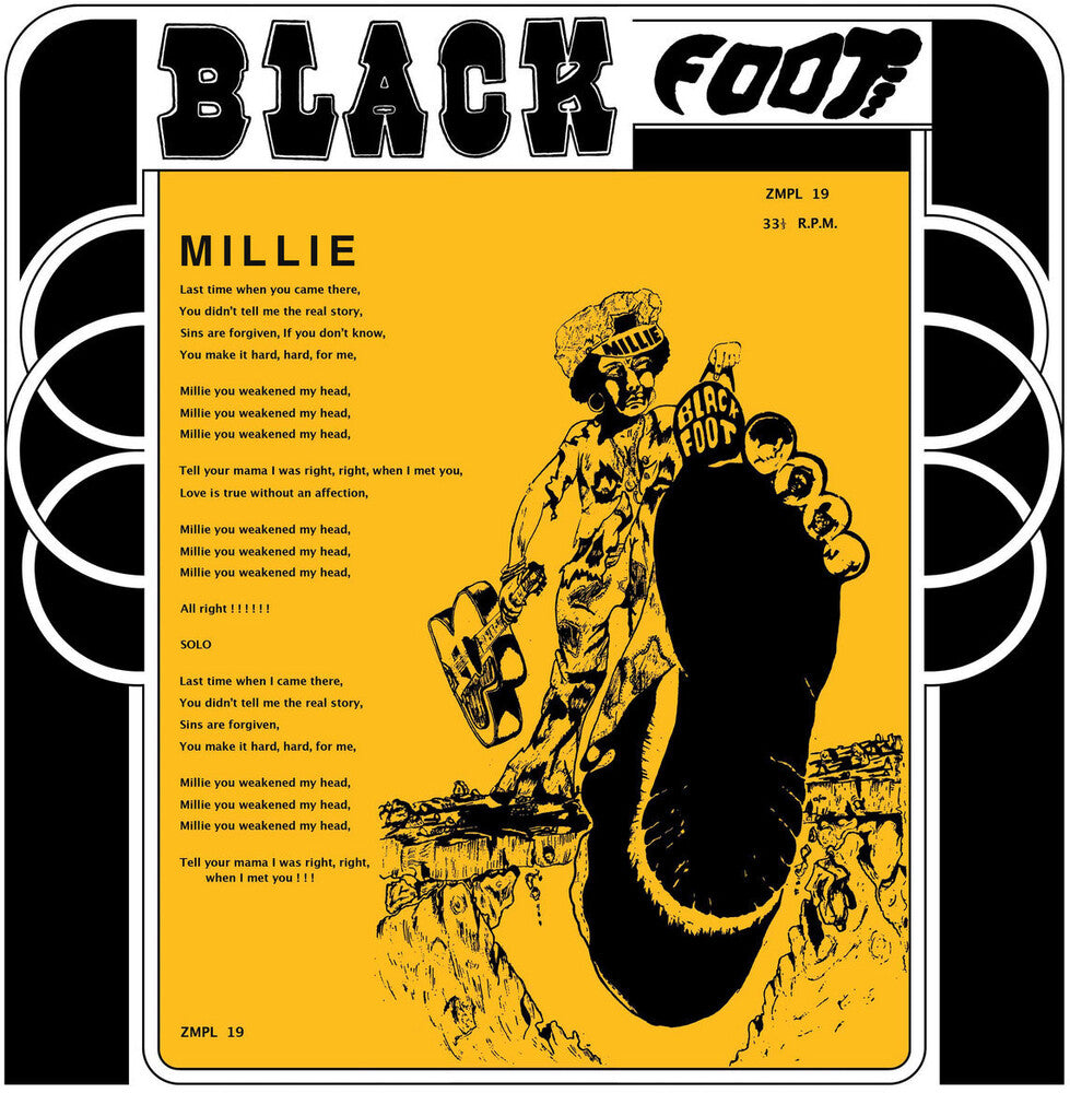 the album cover for Blackfoot - Millie