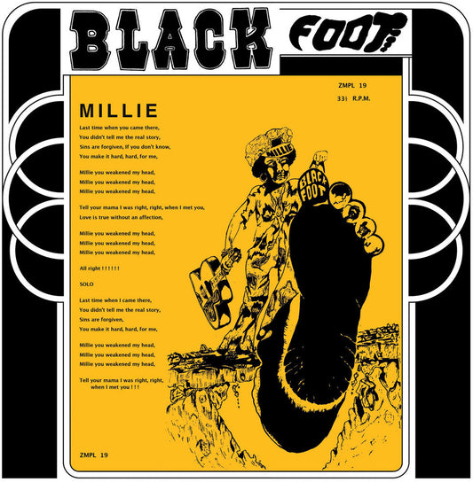 the album cover for Blackfoot - Millie