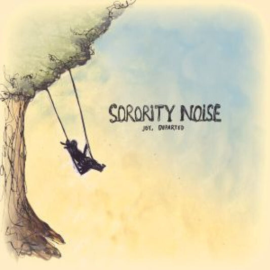 the album cover for Sorority Noise - Joy Departed (Blue) [Colored Vinyl] (Stic) [Download Included]