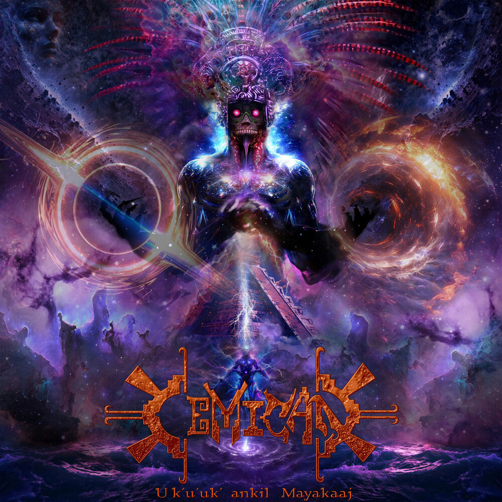 the album cover for Cemican - U K'u'uk'ankil Mayakaaj