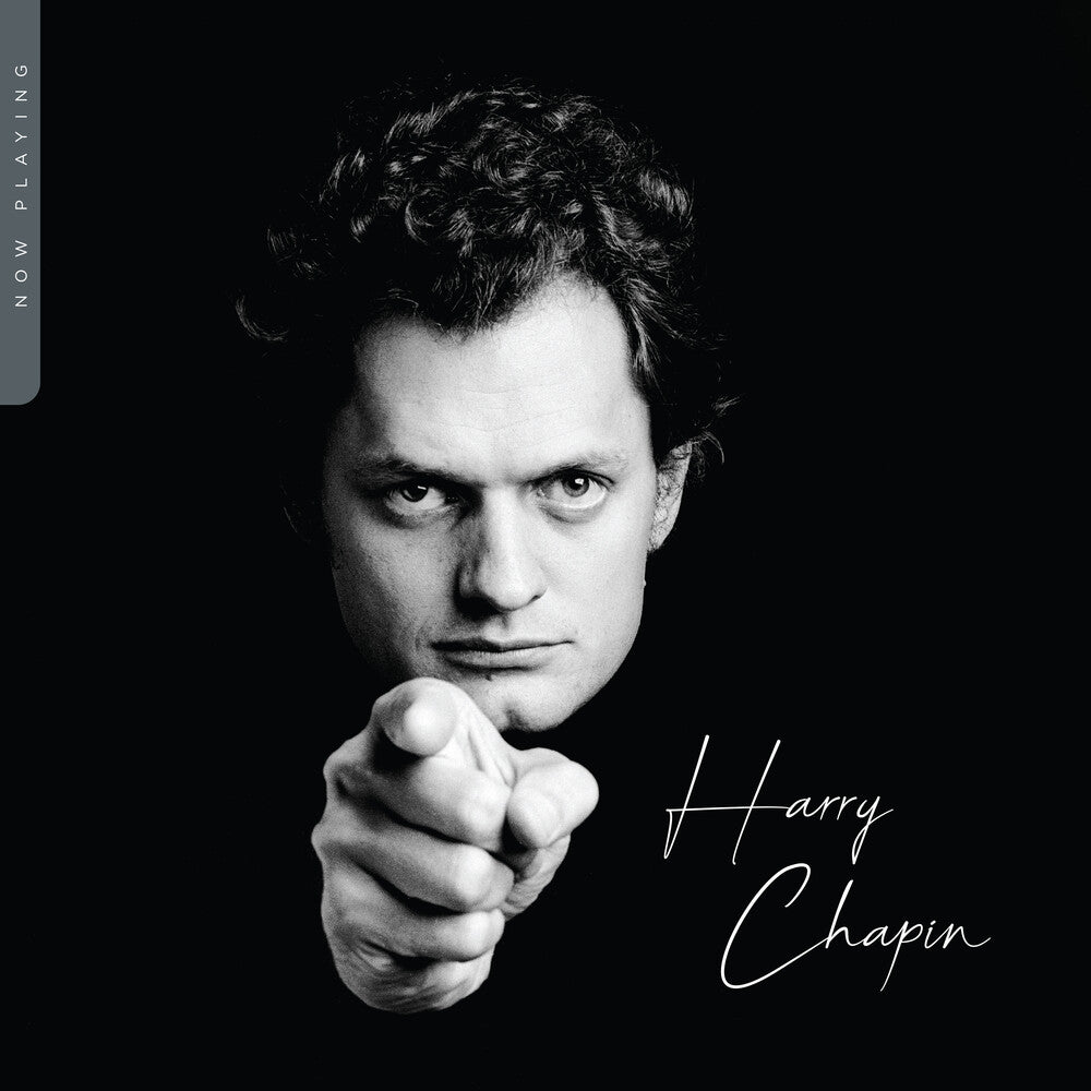 the album cover for Harry Chapin - Now Playing [Clear Vinyl]