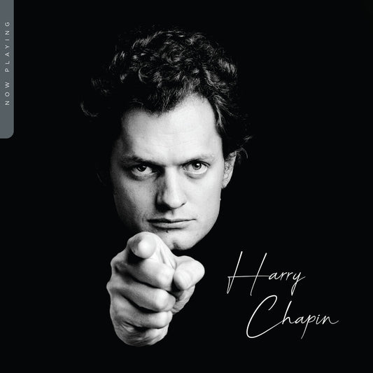the album cover for Harry Chapin - Now Playing [Clear Vinyl]