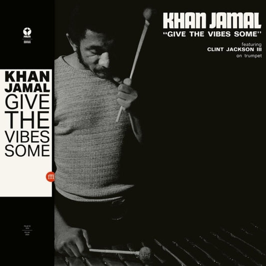 the album cover for Khan Jamal - Gives The Vibes Some