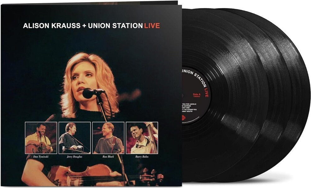 the album cover for Alison Krauss & Union Station - Live [3 LP]