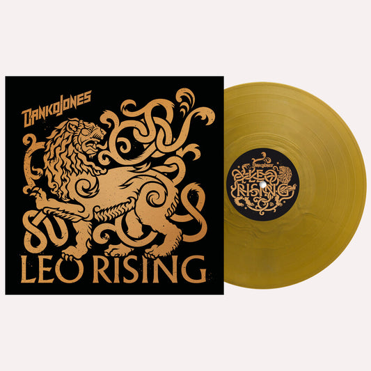 the album cover for Danko Jones - Leo Rising	[Opaque Gold Vinyl]