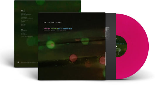 the album cover for Jim Jarmusch  / Anika (Colv) (Pnk) - Father Mother Sister Brother - O.S.T. [Colored Vinyl] (Pnk)