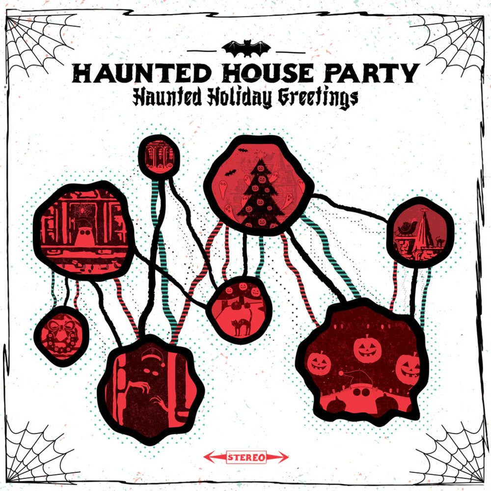 the album cover for Haunted House Party - Haunted Holiday Greetings [180 Gram]