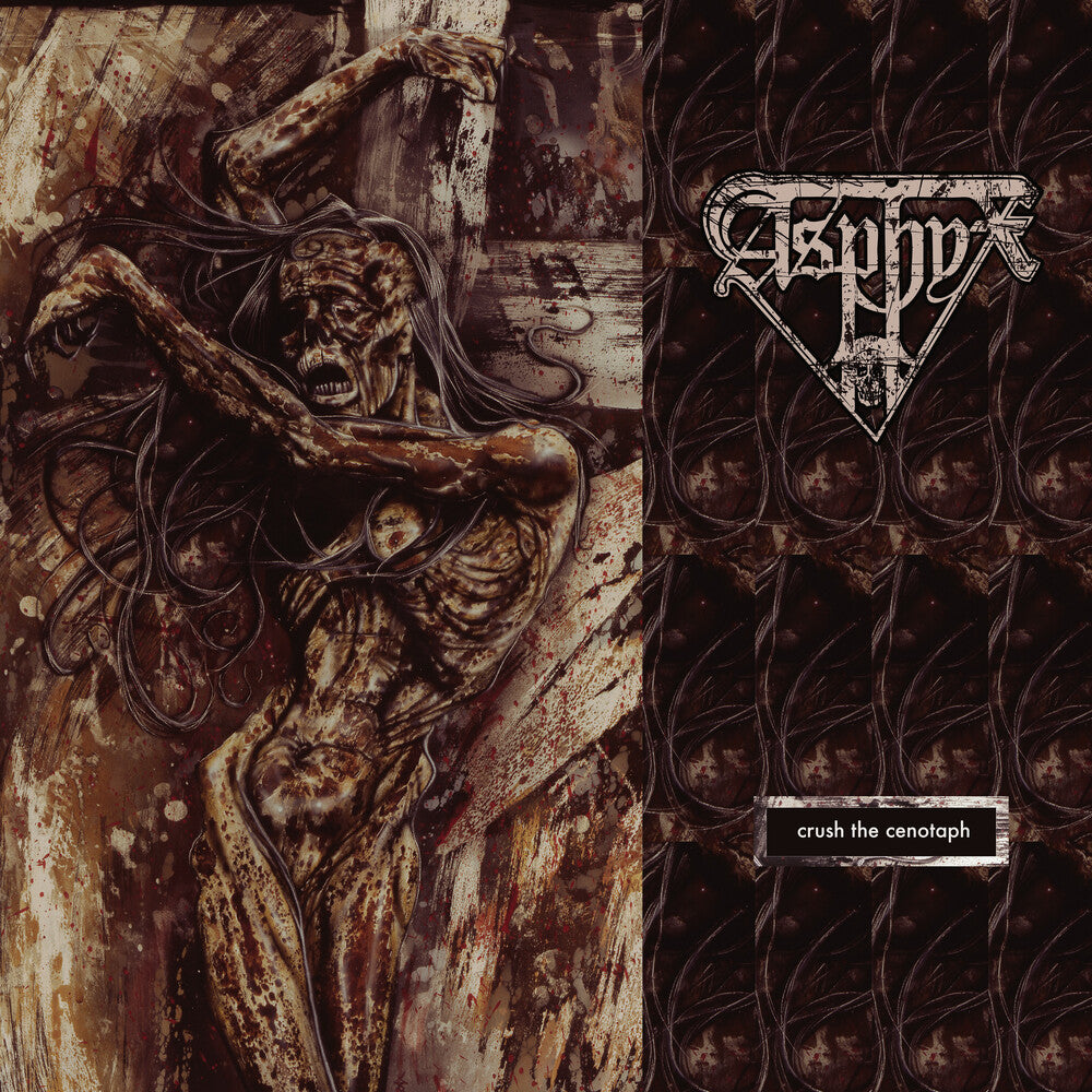the album cover for Asphyx - Crush The Cenotaph