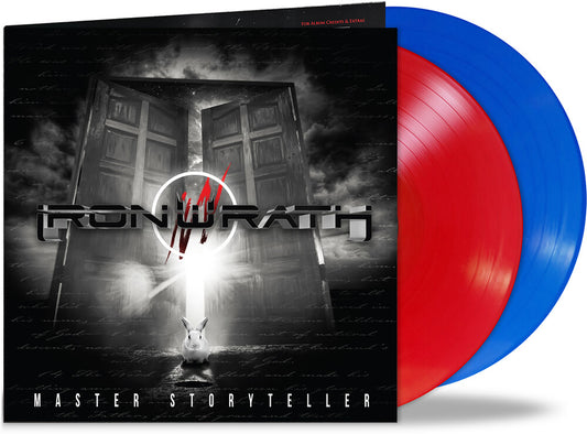 the album cover for Iron Wrath - Master Storyteller