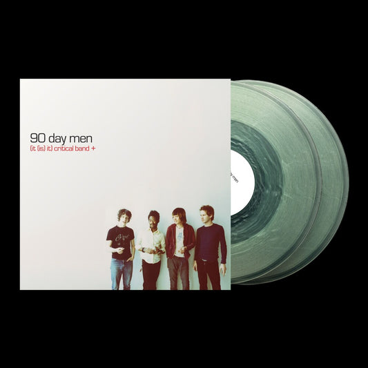 the album cover for 90 Day Men - (It (Is) It) Critical Band [Colored Vinyl] (Grn) (Aniv)
