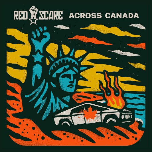 the album cover for Red Scare Across Canada / Various - Red Scare Across Canada / Various