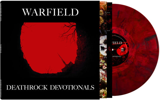the album cover for Warfield - Deathrock Devotionals [Red Marble LP]