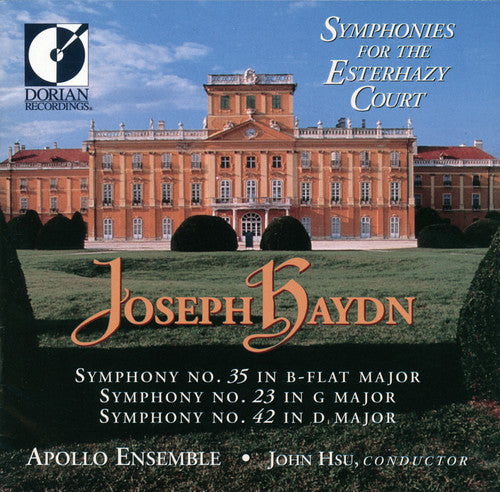 the album cover for John Hsu - Sym for the Esterhazy Court
