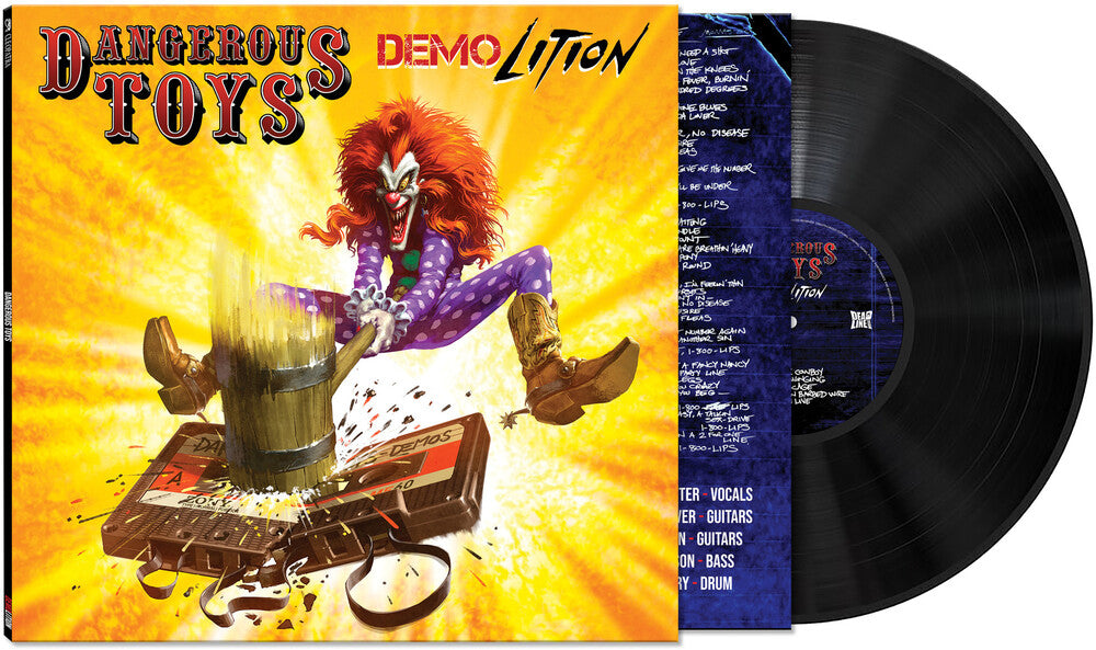 the album cover for Dangerous Toys - Demolition