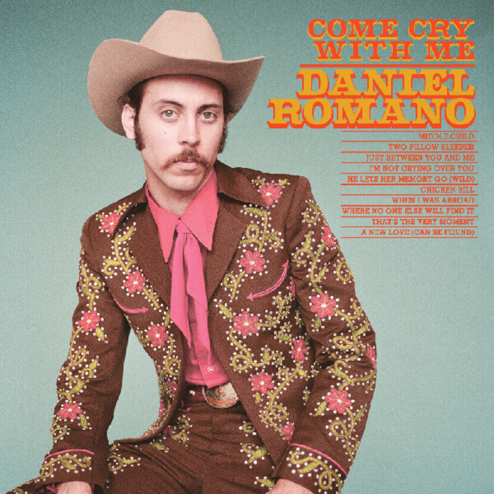 the album cover for Daniel Romano - Come Cry With Me [Colored Vinyl] (Pnk)