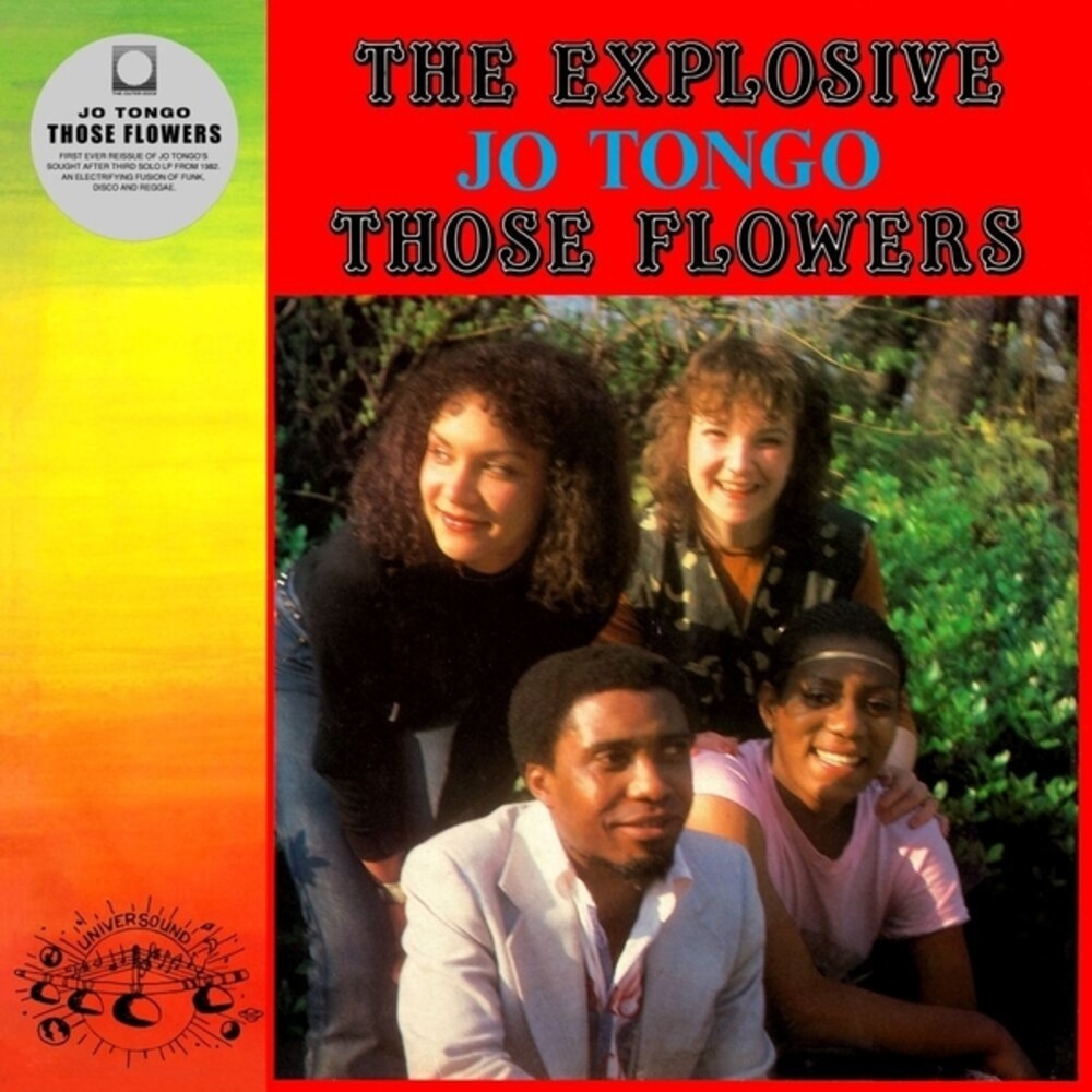 the album cover for Jo Tongo - Those Flowers