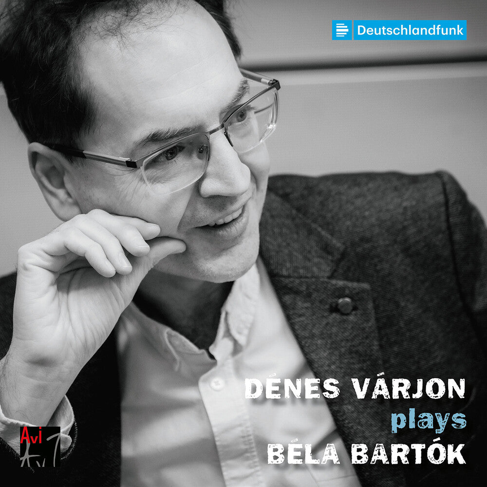 the album cover for Denes Varjon - Denes Varjon Plays Bela Bartok