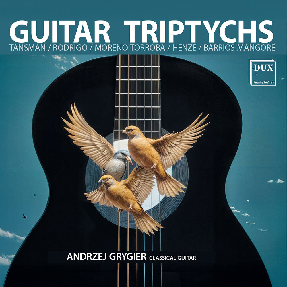 the album cover for Andrzej Grygier - Guitar Triptychs