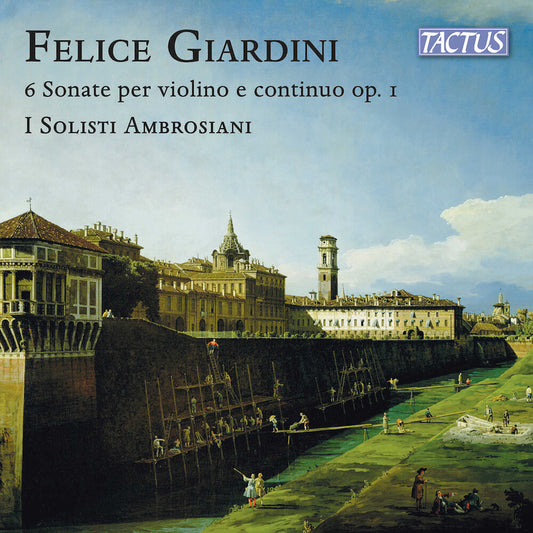the album cover for I Solisti Ambrosiani - Giardini: 6 Sonatas For Vn & Continuo Op. 1 London